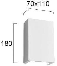 Terzo Light Бра из гипса прямого и отраженного света  V4096900/v4097100  - Вид №4