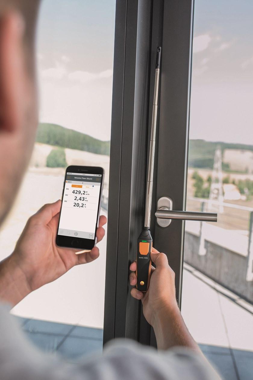 Testo Термоанемометр Bluetooth Smart probes 0560 1405  - Вид №6