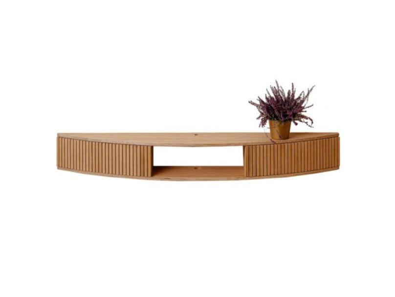 Подвесной ТВ-шкаф Radis FLOATY CURVED ARCH-00117377 - Вид №2