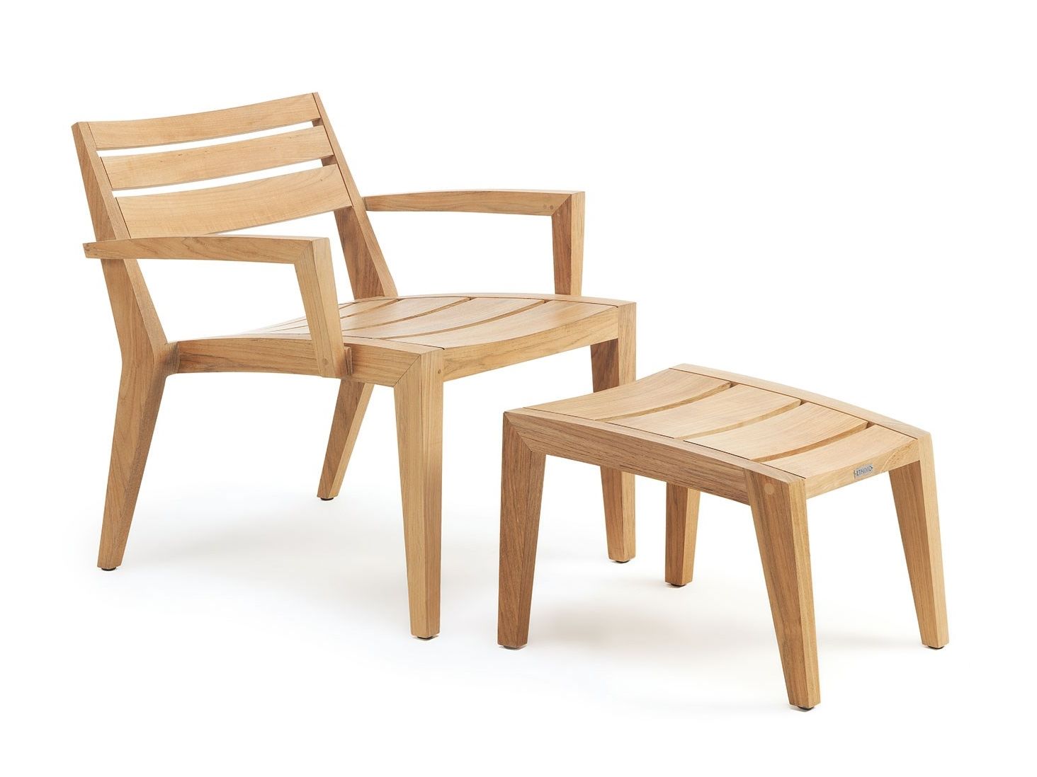 Садовое кресло из тикового дерева Ethimo Рибо ARCH-00051324