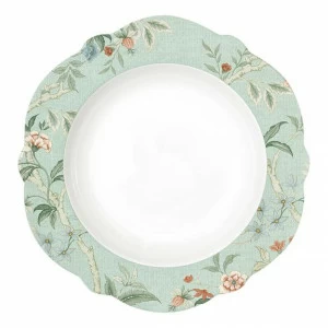 Тарелка фарфоровая суповая зеленый Zen Garden EASY LIFE ZEN GARDEN 00-3946997 Зеленый
