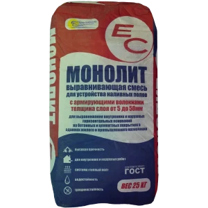 Монолит наливные полы ЕС 25 кг 82480884 STLM-2104905