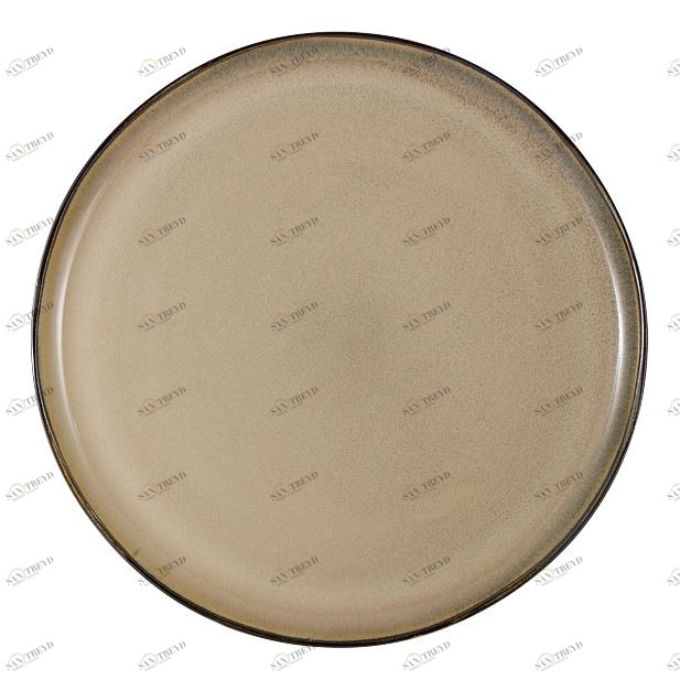 Тарелка керамическая коричневая обеденная Copper JULIA VYSOTSKAYA COPPER 00-3946734 Коричневый