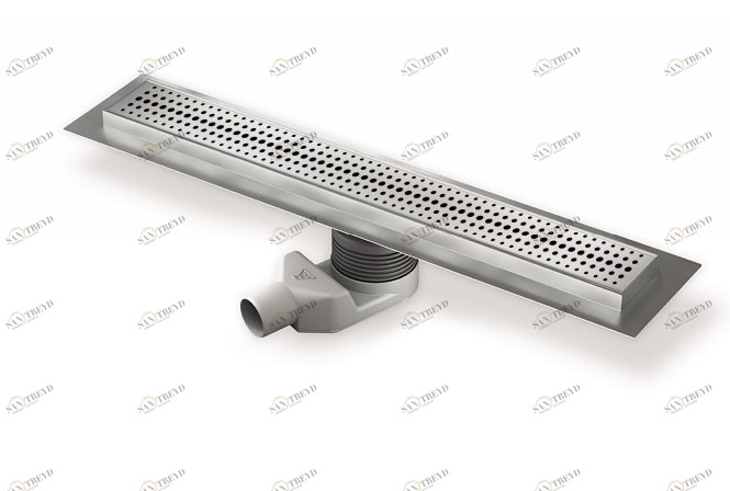 Цельнонержавеющий желоб ALPEN Basic ALP N 1050 B 