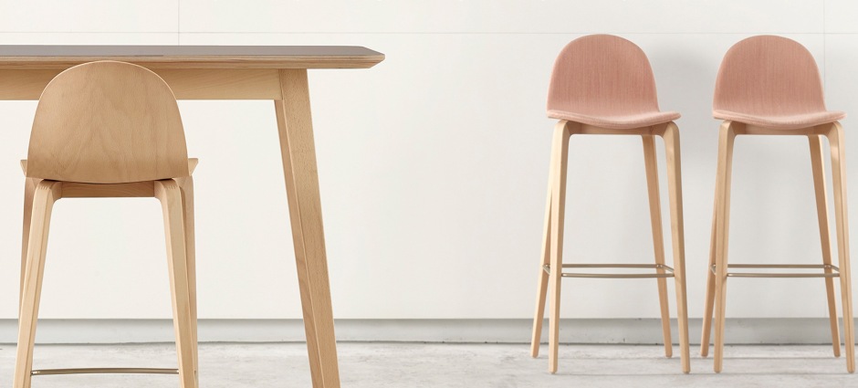 052896 Барный стул Ondarreta Bob - Вид №3