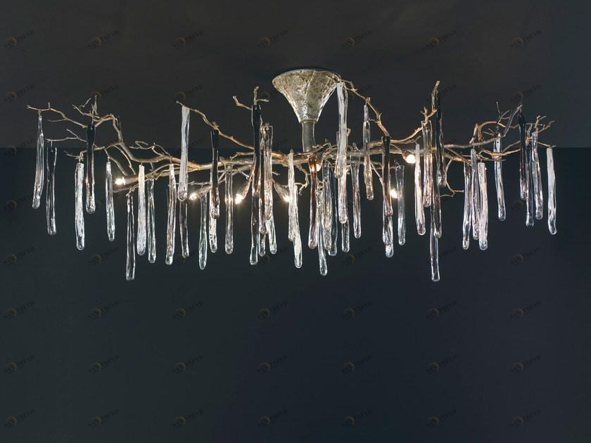 Serip Бронзовый потолочный светильник ручной работы Glamour Pl339/8