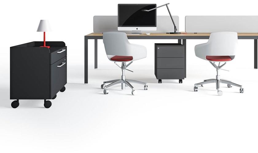 Sinetica Тумба офисная металлическая на колесиках с замком sun-id-1444996 - Вид №3