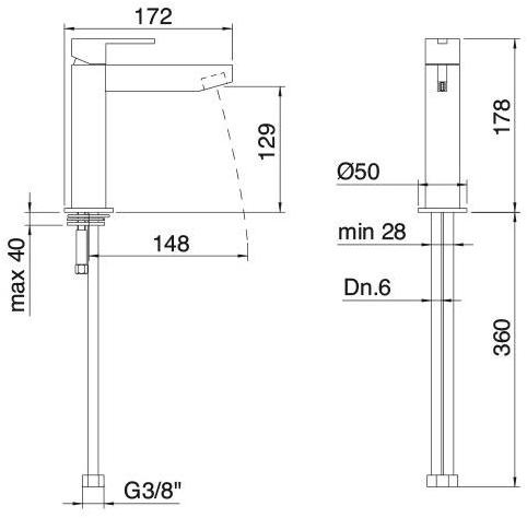 Rubinetterie Treemme Time_out  5111-5110  - Вид №3