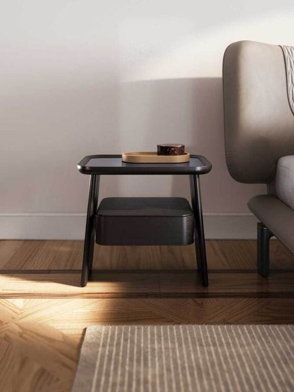 Деревянная тумбочка Poltrona Frau коллекция-мебель и аксессуары ARCH-00023968 - Вид №1