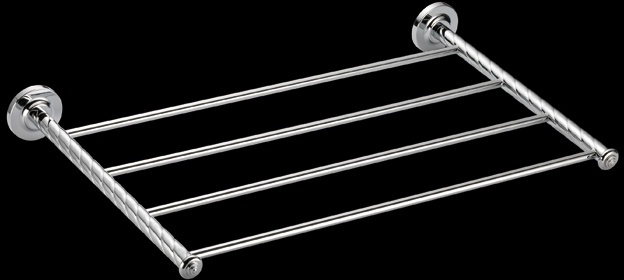 OP813 Держатель для полотенец, многоуровневый, латунный, 60 см. bagno&associati OPERA