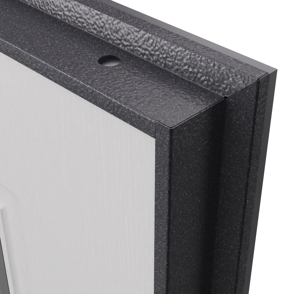 Дверь входная металлическая Гибсон 95x205 см левая скай беленый с зеркалом TOREX STLM-2202041 - Вид №14