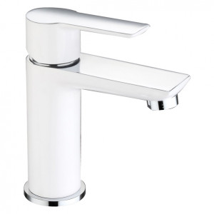 35-04P OLIMP white  Смеситель для умывальника  ARGO kran