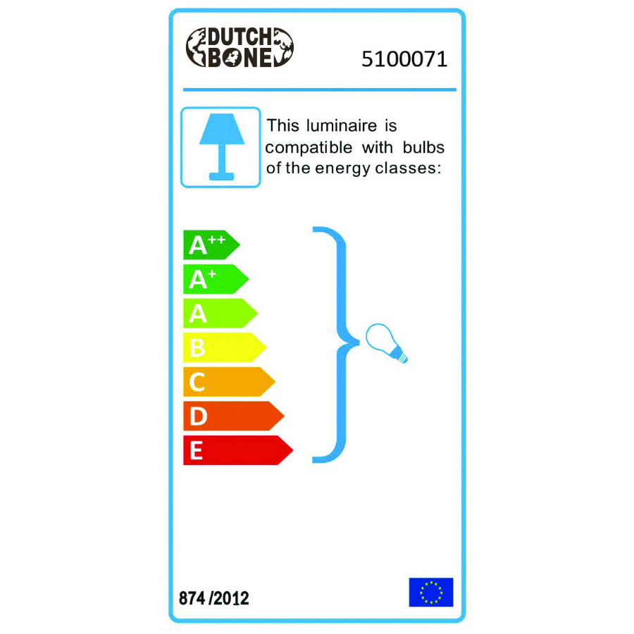 Лампа напольная Vox Dutchbone 5100071 - Вид №10