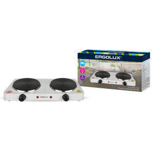 5368503 Плита компактная электрическая ERGOLUX ELX-EP04-C01 белый