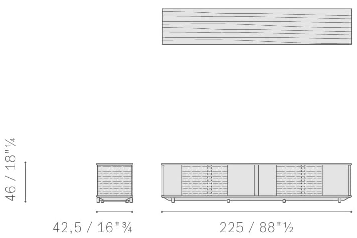 Мадия из технической ткани Poltrona Frau офис-системы управления ARCH-00057994 - Вид №22