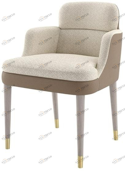 FRATO Кресло из ткани и кожи  Fup260001aar 