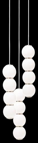 Formagenda Светодиодная подвесная лампа из сатинированного стекла Pearls sun-id-1476431 - Вид №13