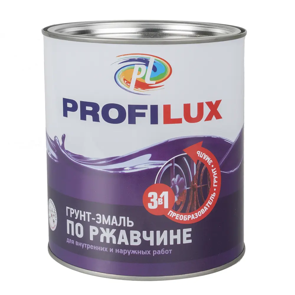Эмаль по ржавчине 3в1 цвет зелёный 2.7 кг 11843476 STLM-2190909 PROFILUX 