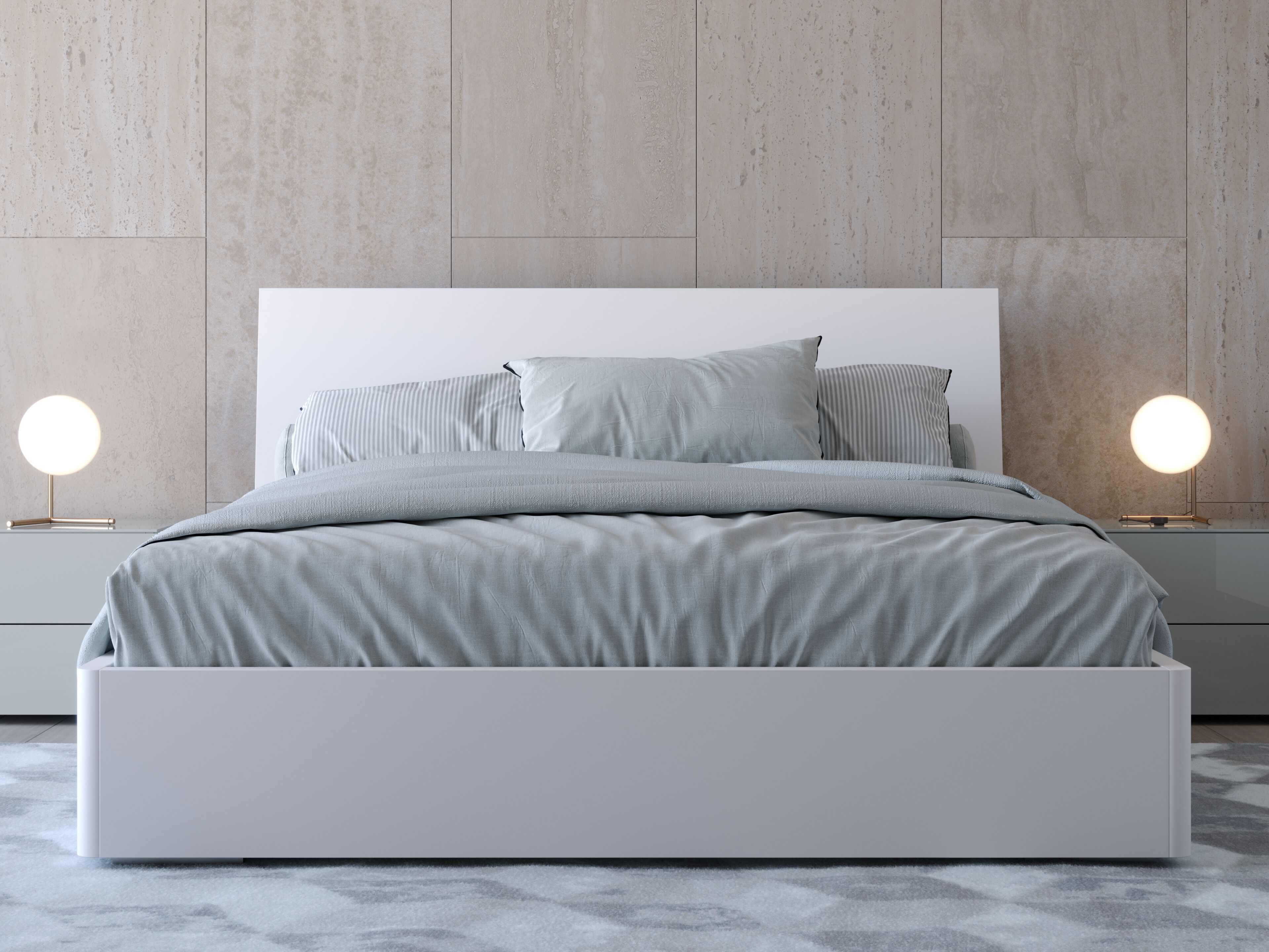 Деревянная двуспальная кровать для хранения Giessegi COLORADO ARCH-00093893 - Вид №1