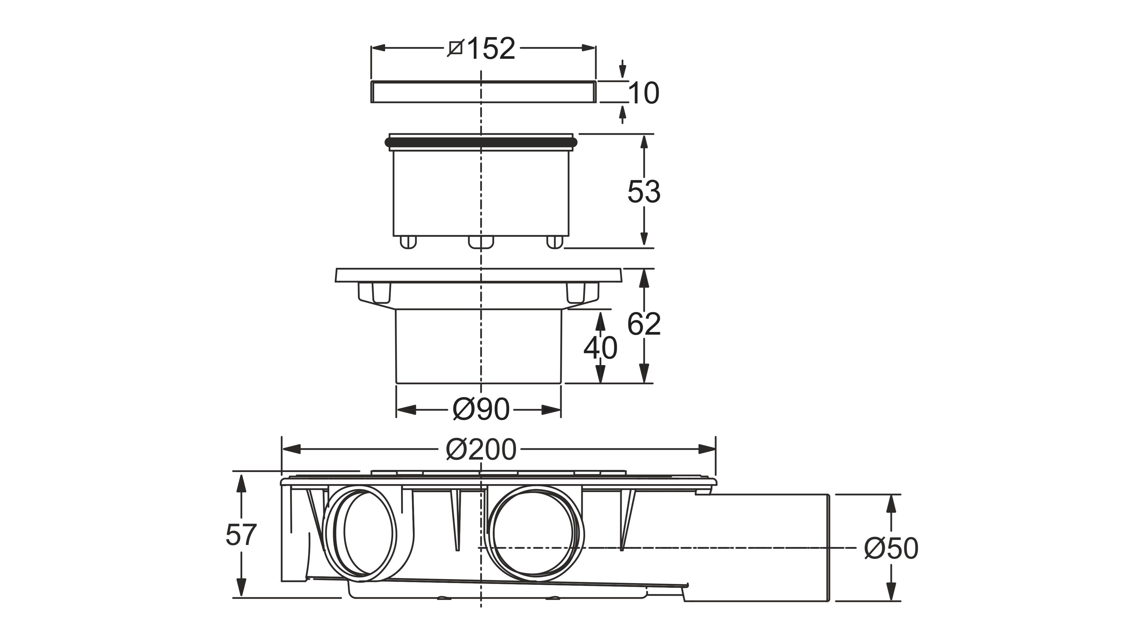 Кабина для выхлопной системы Bonomini мини-слив ARCH-00050811 - Вид №3