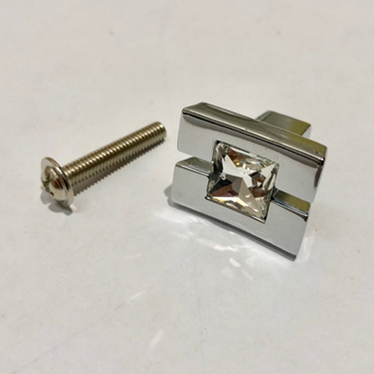 Тумбочка прикроватная зеркальная с ящиком "Мистик" GRAUM  304066 Зеркальный  - Вид №1