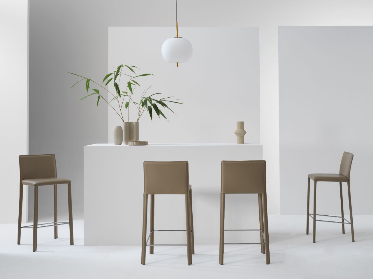 Высокий кожаный стул Julia Italia Агата ARCH-00080792 - Вид №5