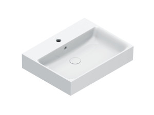 Одинарная раковина с переливом