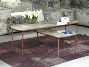 MOMENTI Низкий прямоугольный журнальный столик из мдф Crazy home furniture