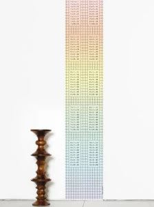 Moustache Однополосные обои с надписью