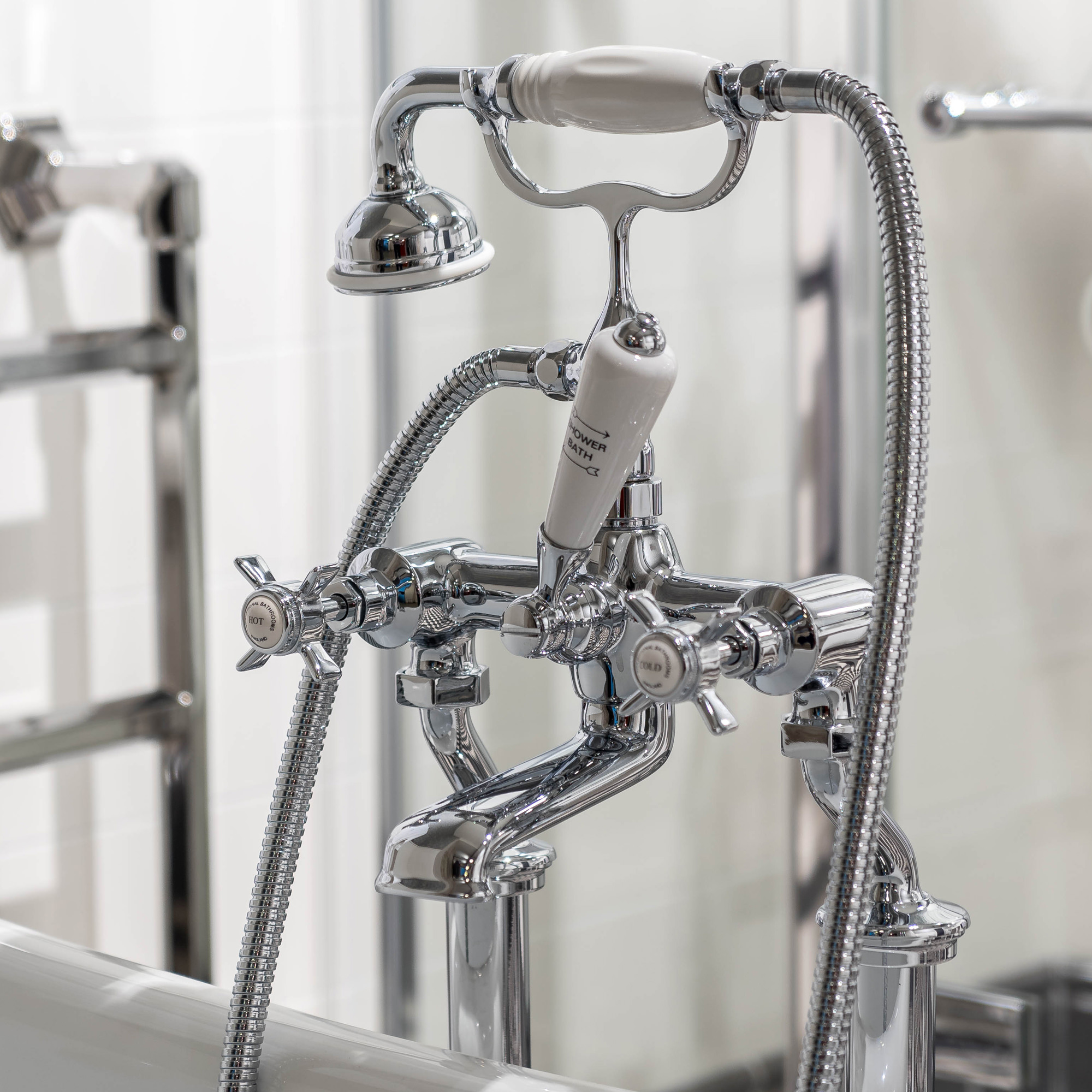 Traditional bathrooms АНГЛИЯ 3/4 "смеситель для ванны и душа Tb330.414.ag  - Вид №1