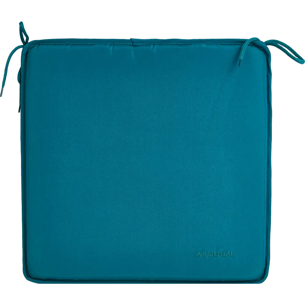 Naterial Bigrey — декоративная подушка для стула 40×40 см, темно-синяя 82565645 STLM-0030159