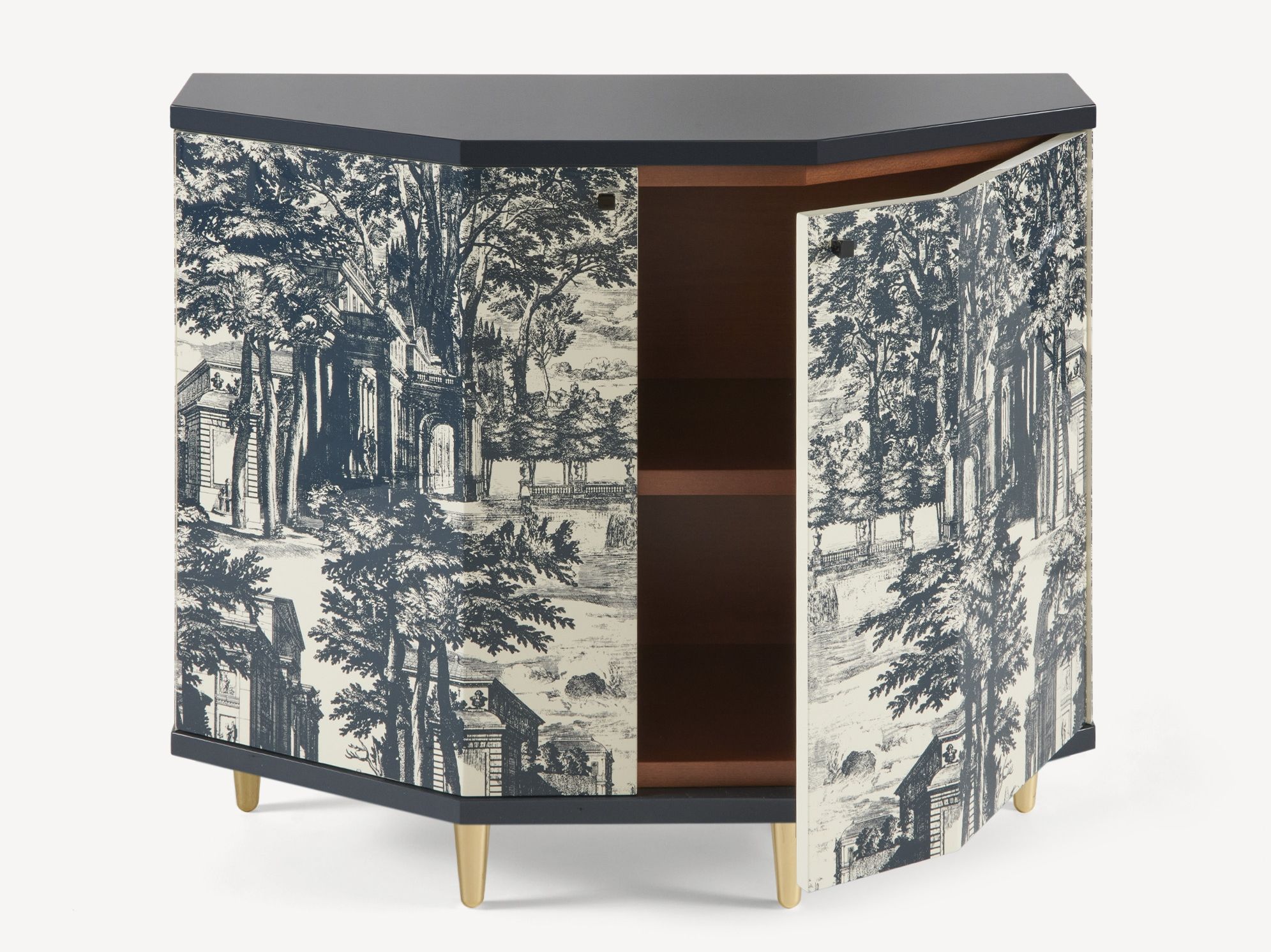 Маленький шкаф Fornasetti Giardino Settecentesco ARCH-00062127 - Вид №1