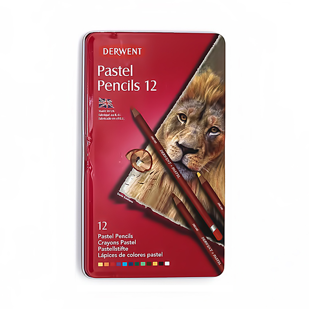 32991 Набор пастельных карандашей 12 цв. Pastel Pencils Derwent 