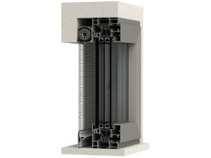 Вертикальная встраиваемая москитная сетка