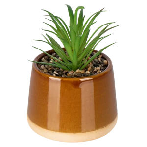 Искусственное растение Flora H12xD8.5 см цвет коричневый пластик