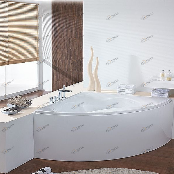 Ванна угловая SQUADRA 150 см с аэромассажем Deluxe HOESCH 6090