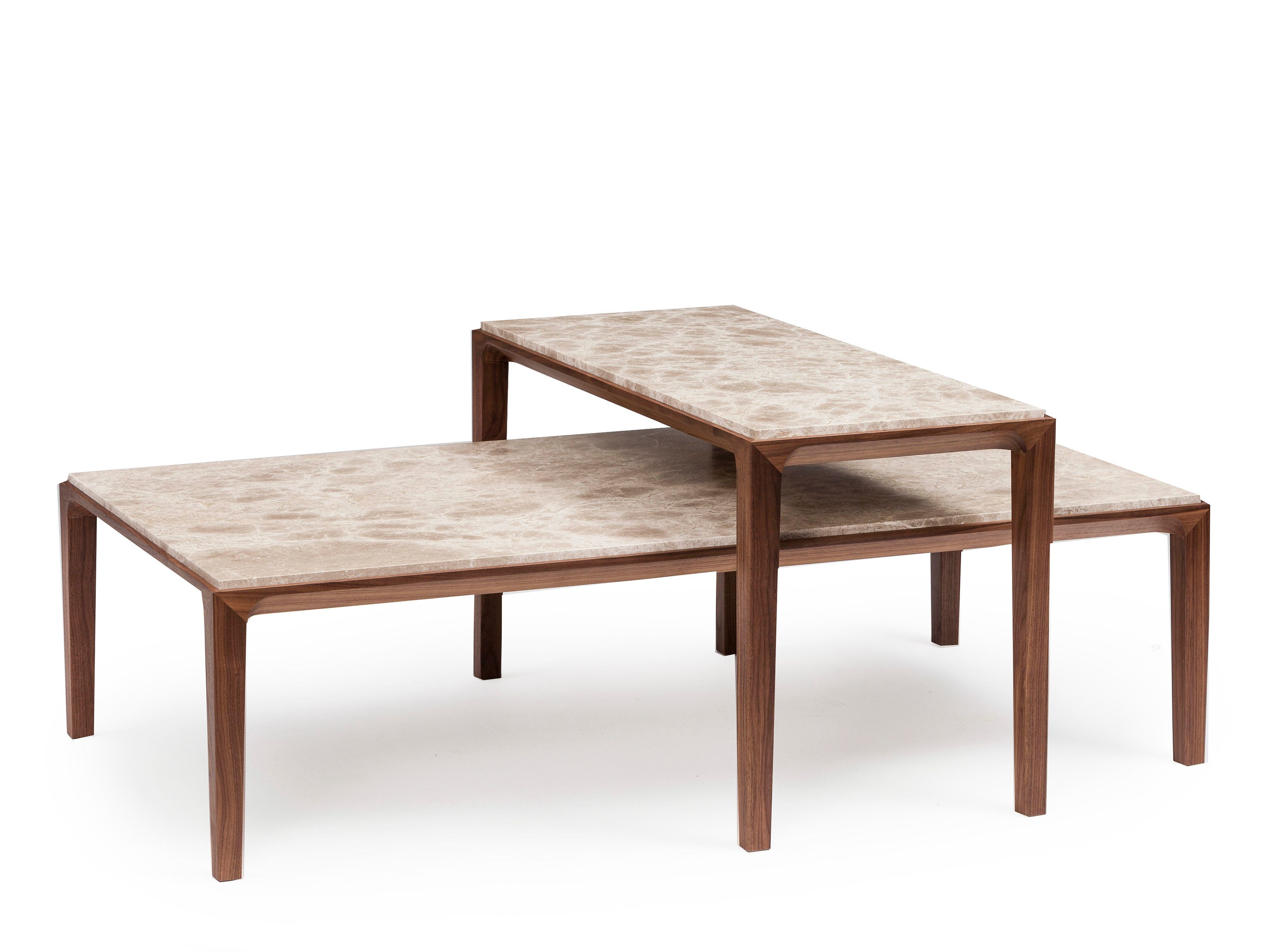 Прямоугольный мраморный журнальный столик Linteloo Miles ARCH-00138222