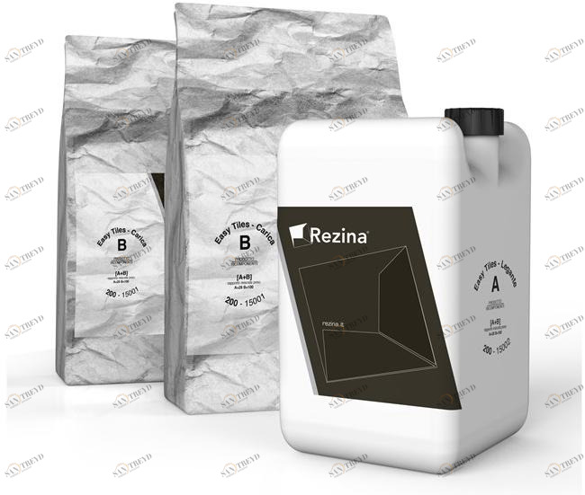 Rezina Двухкомпонентный раствор с прямым креплением к плитке Easy sun-id-1376378