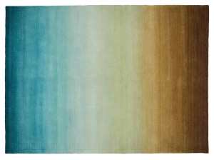 Изготовленный на заказ шерстяной и шелковый ковер ручной работы