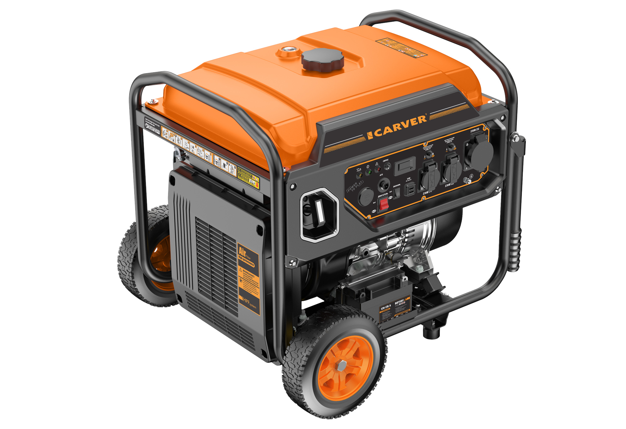 Электрогенератор   бензиновый Carver PPG-15000IEV 9228024 STDN-0097739