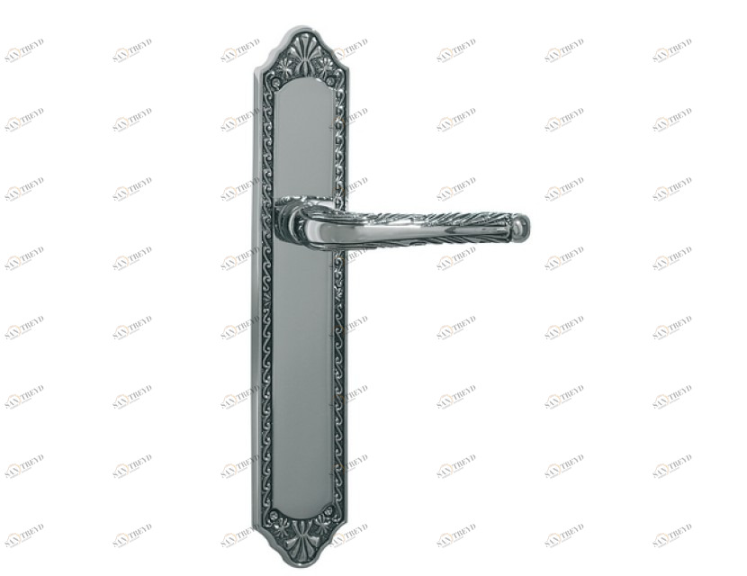 0A3232.000.50 Ручки дверные на пластинах Яркий хром Mestre 