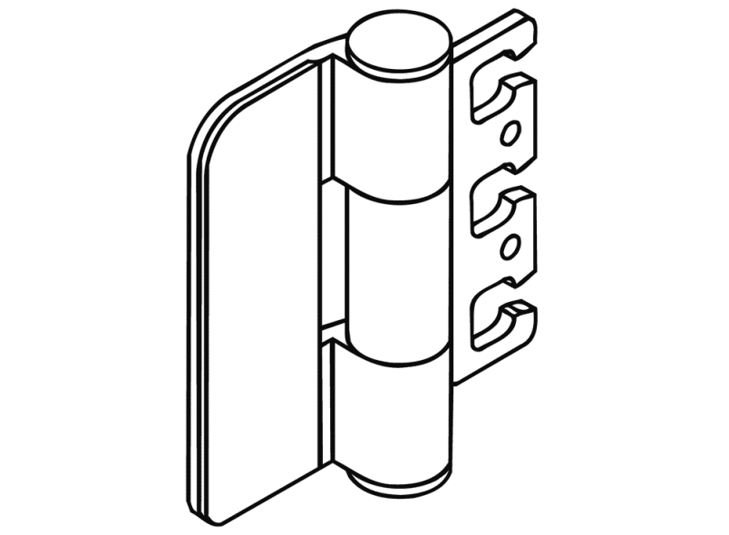 B9107B.100 трехрулонная лента HEWI Türzubehör  - Вид №7