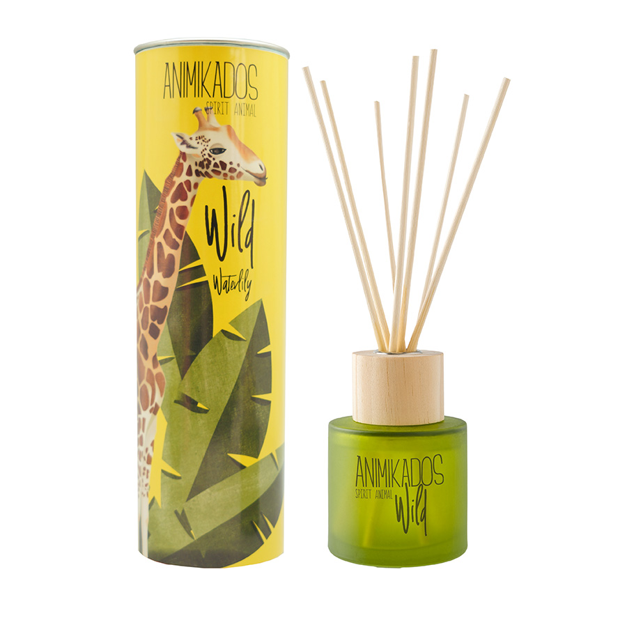 MK100WLAW Диффузор ароматический wild giraffe, Водная лилия, 100 мл Ambientair 