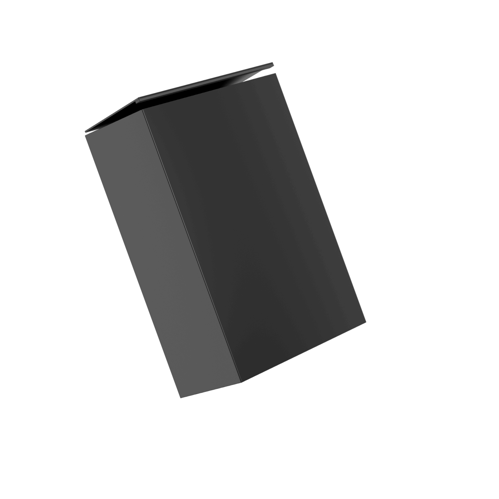 P795-N Настенный контейнер из нержавеющей стали объемом 25 л с крышкой Duten 