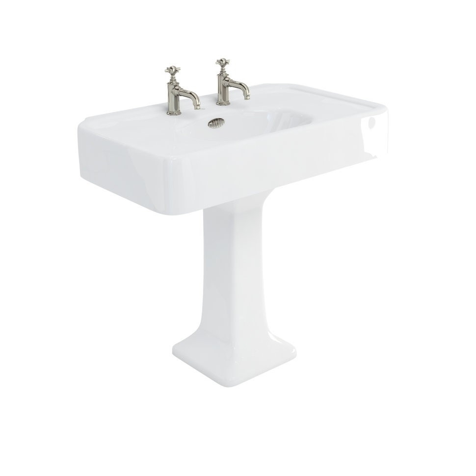 ARC900 1TH, ARC1 Пьедестал для раковины овальная Burlington Arcade - Вид №3