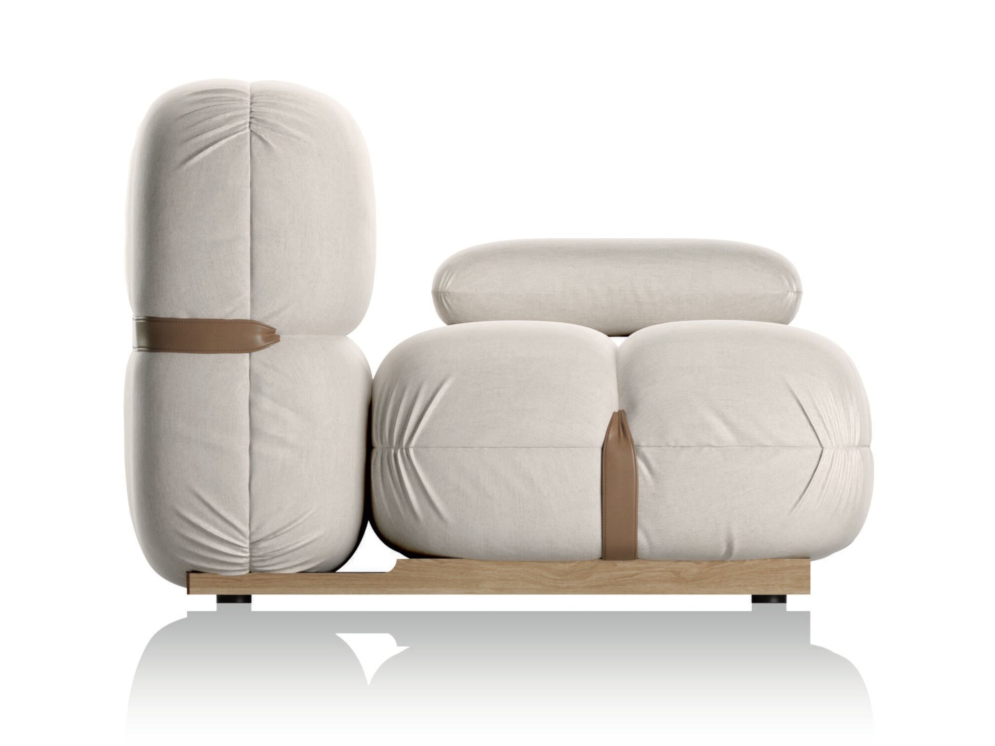 Диван-кровать из ткани Natuzzi Italia SOHAY ARCH-00054638 - Вид №1