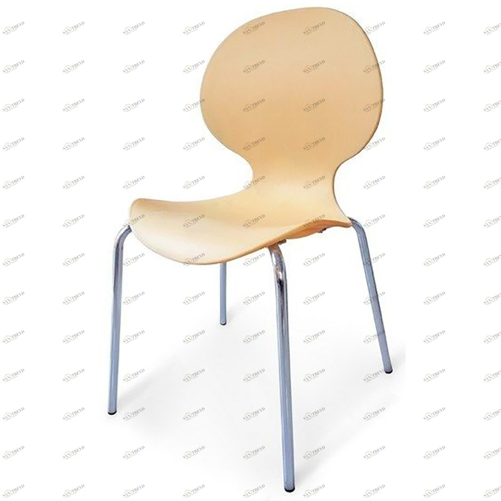 Стул кухонный светло-желтый Bary Peach AFINA  130594 Желтый 