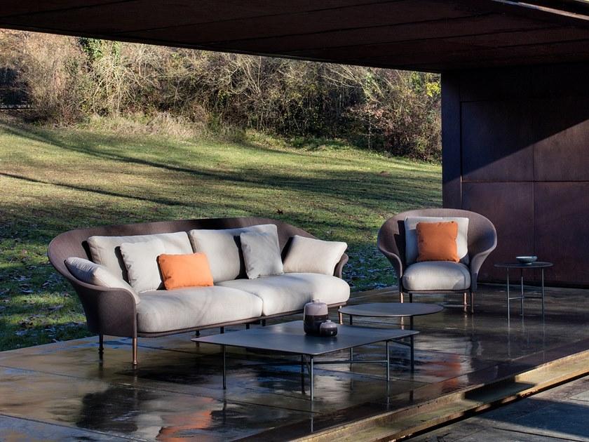 EXPORMIM Садовый диван из ткани Liz C833 / c834 - Вид №2