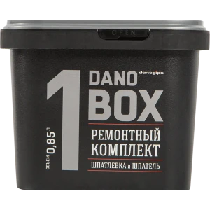 Ремкомплект шпаклевка и шпатель Danogips DanoBOX 1 кг 82512364 STLM-2081754