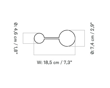 Цинковая настенная вешалка Audo Copenhagen Afteroom ARCH-00062994 - Вид №6